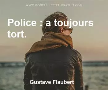 Citation de Gustave Flaubert
