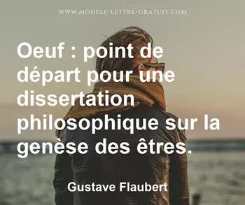 Citation de Gustave Flaubert