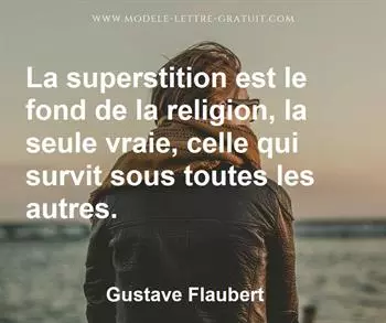 Citation de Gustave Flaubert