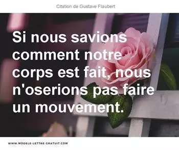 Citations Gustave Flaubert