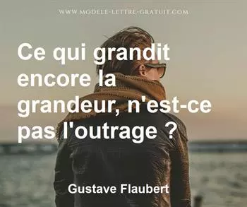Citation de Gustave Flaubert