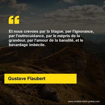 Citations Gustave Flaubert