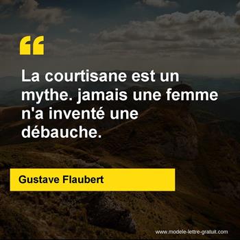 Citation de Gustave Flaubert