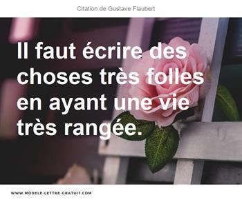 Citations Gustave Flaubert