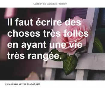 Citations Gustave Flaubert