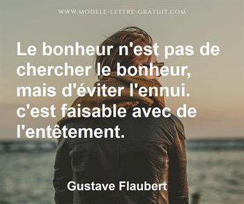 Citation de Gustave Flaubert