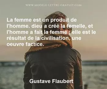 Citation de Gustave Flaubert