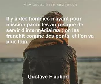 Citation de Gustave Flaubert