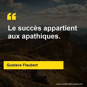 Citation Gustave Flaubert