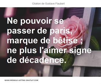 Citations Gustave Flaubert