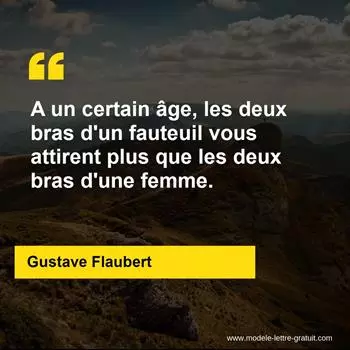 Citation Gustave Flaubert