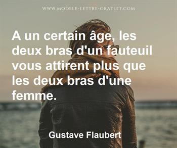 Citation de Gustave Flaubert