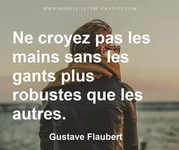 Citation de Gustave Flaubert