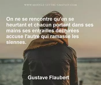 Citation de Gustave Flaubert