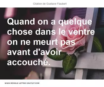 Citations Gustave Flaubert
