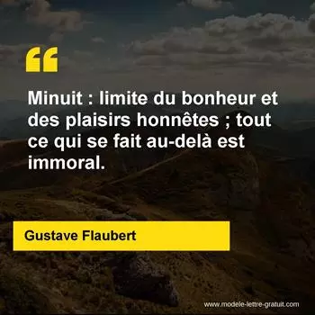 Citation Gustave Flaubert