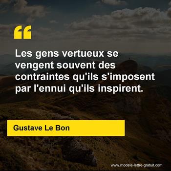 Citation de Gustave Le Bon