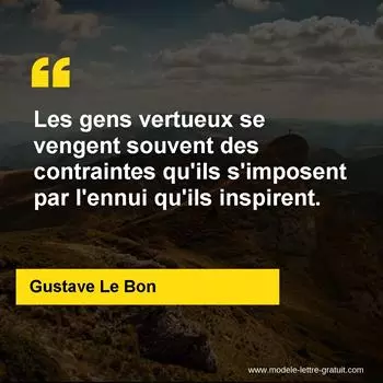Citation Gustave Le Bon