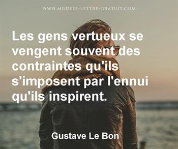 Citation de Gustave Le Bon