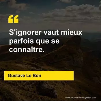 Citation Gustave Le Bon