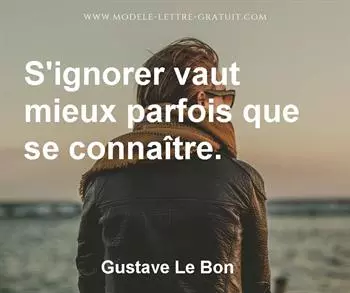 Citation de Gustave Le Bon