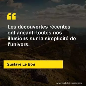 Citation Gustave Le Bon