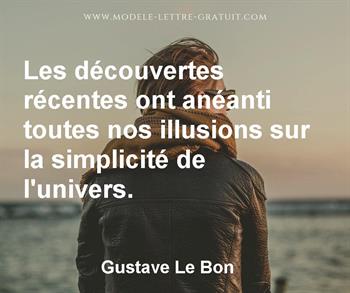 Citation de Gustave Le Bon