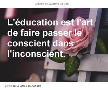 Citations Gustave Le Bon