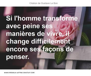 Citations Gustave Le Bon