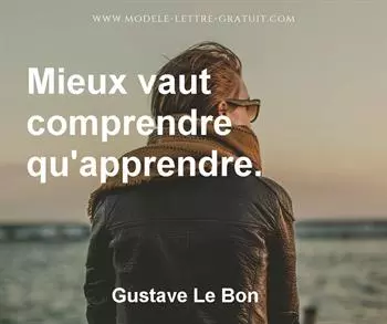 Citation de Gustave Le Bon