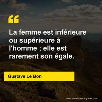 Citation Gustave Le Bon