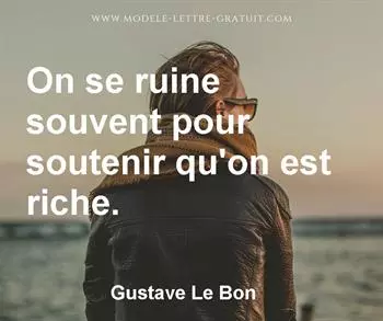 Citation de Gustave Le Bon