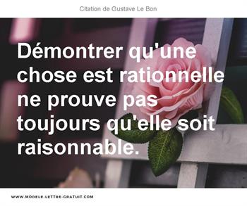 Citations Gustave Le Bon