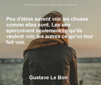Citation de Gustave Le Bon