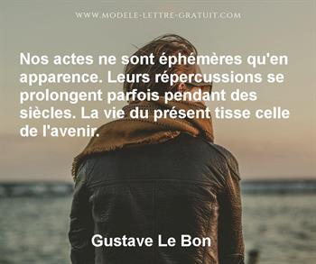 Citation de Gustave Le Bon