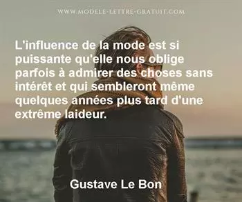 Citation de Gustave Le Bon
