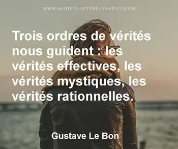 Citation de Gustave Le Bon