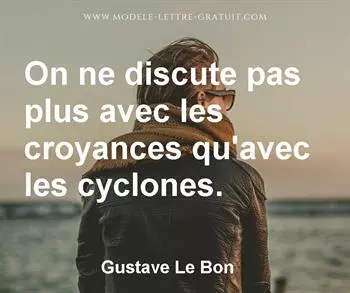 Citation de Gustave Le Bon
