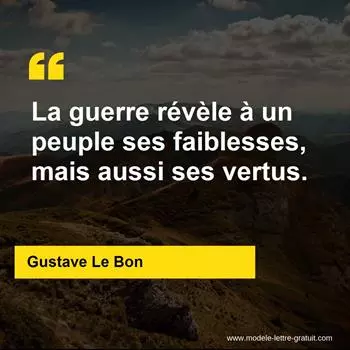 Citation Gustave Le Bon