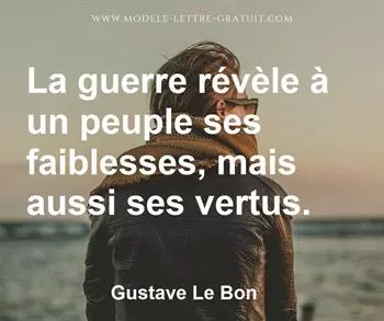 Citation de Gustave Le Bon