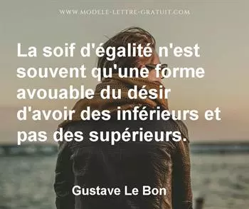 Citation de Gustave Le Bon