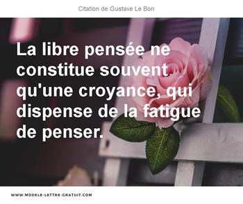 Citations Gustave Le Bon