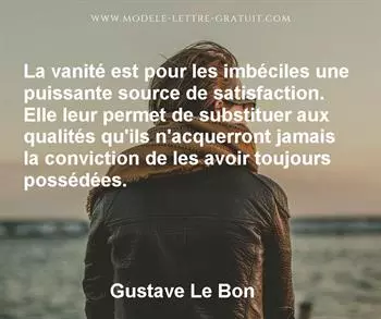 Citation de Gustave Le Bon