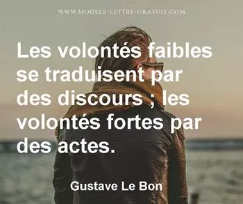 Citation de Gustave Le Bon