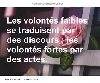 Citations Gustave Le Bon