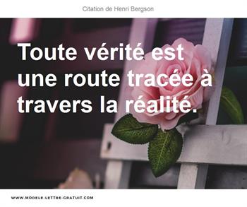 Citations Henri Bergson