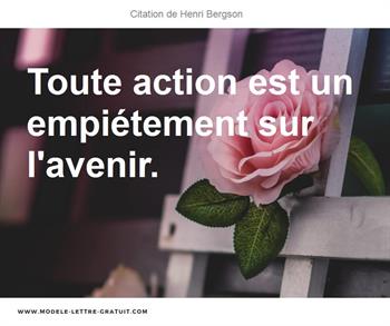 Citations Henri Bergson