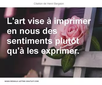 Citations Henri Bergson