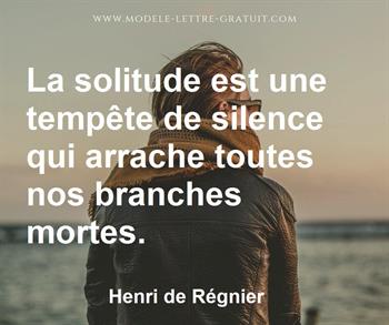 Citation de Henri de Régnier