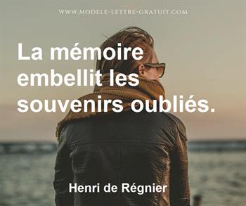 Citation de Henri de Régnier